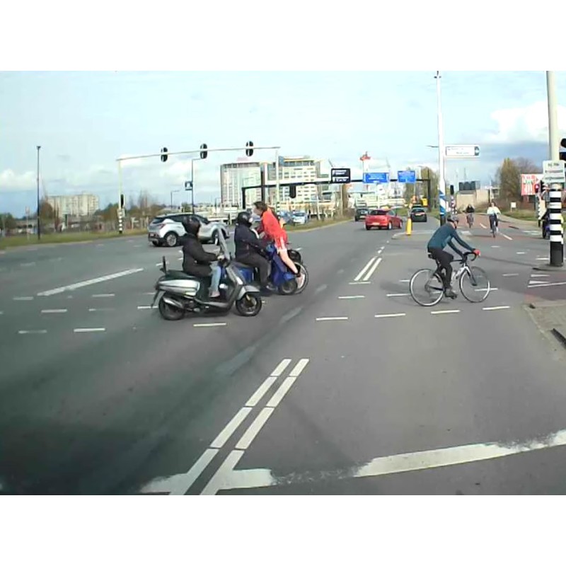 Accident at crossing