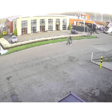 Rechtdoor met de brommer